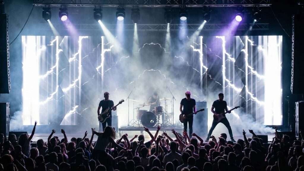 Blast-Grids-Rock-Visuals-Motion-Background-2 rock concert video footage