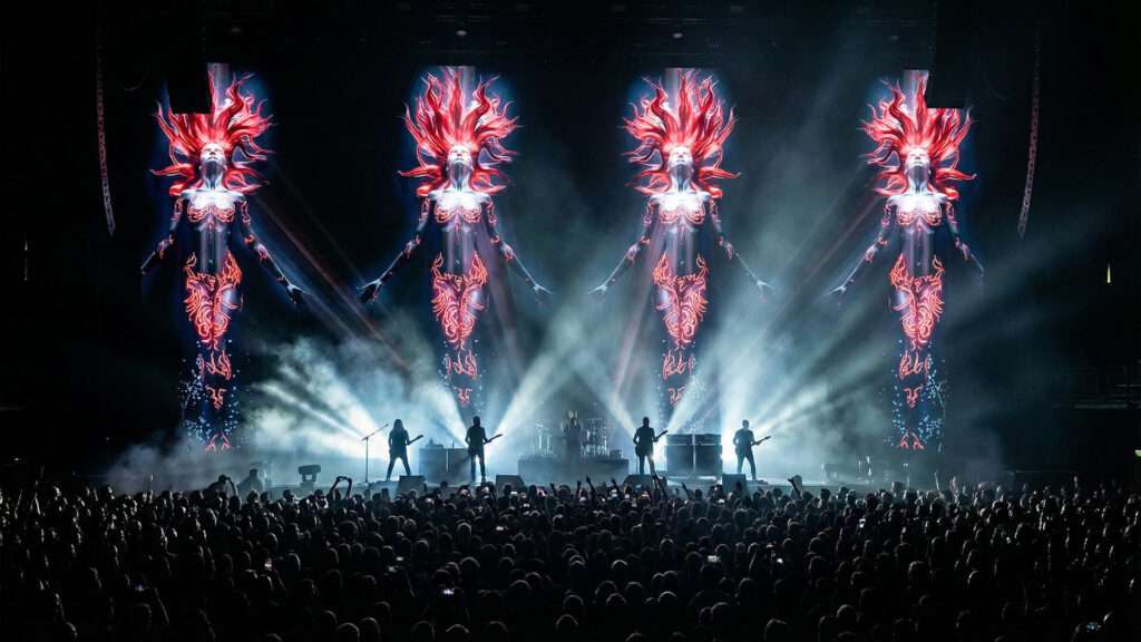 Demon-Sirens-RockVisuals-Live-Show-5 Rock Visuals Video Art Footage