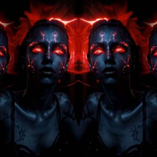 video art demon sirens