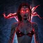 video art demon sirens