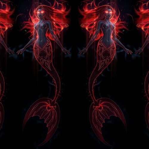 video art demon sirens