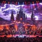 rock concert video footage