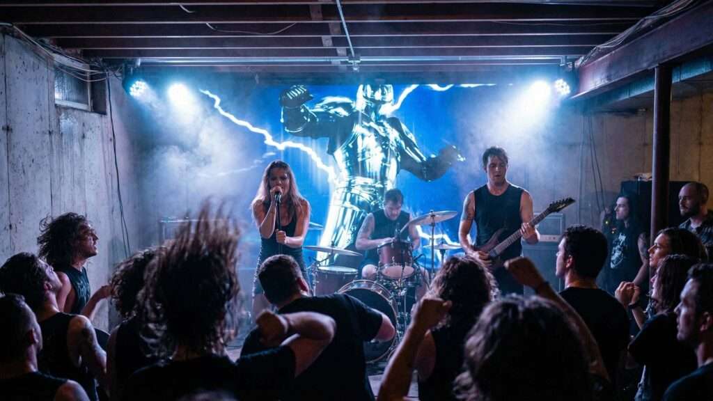 Knight-Distortion-Rock-Visuals-Motion-Background-2 visuals for rock concert