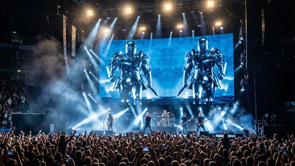 Knight-Distortion-Rock-Visuals-Motion-Background-3 rock concert video footage