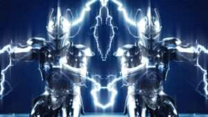 Knight Distortion video art for rock and metal concert visuals