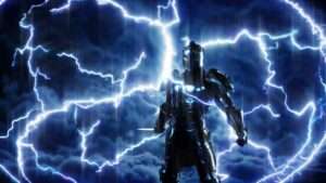 Knight Distortion video art for rock and metal concert visuals