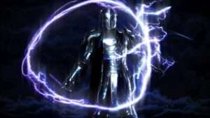 Knight Distortion video art for rock and metal concert visuals