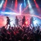 Lightning Stones lightning video art for rock concerts and live show visuals