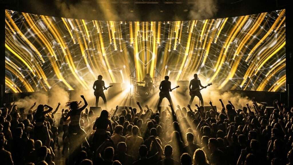 Obsidian-Occult-Rock-Visuals-Motion-Background-5 visuals for rock concert