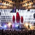 rock concert video footage