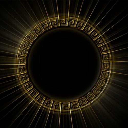 Obsidian Occult video art for rock and metal concert visuals