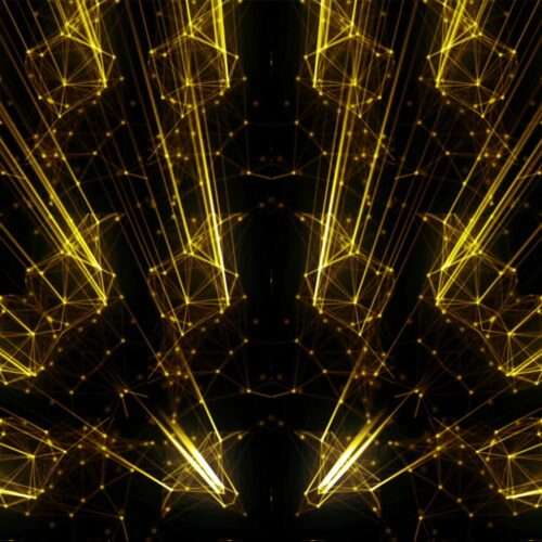 Obsidian Occult video art for rock and metal concert visuals