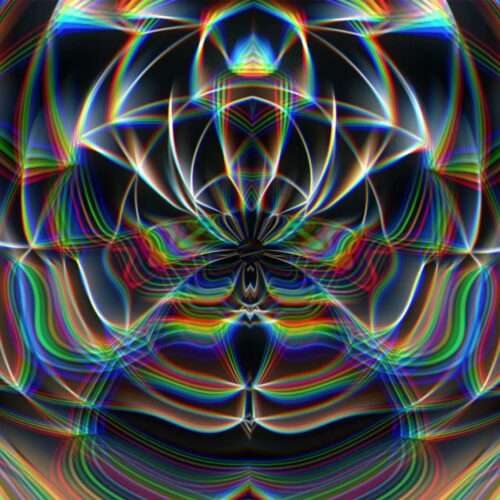 Obsidian Occult video art for rock and metal concert visuals