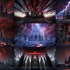 Gothic Temple video art for rock and metal concert visuals