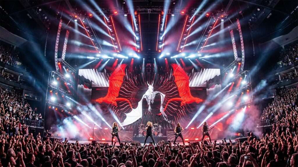 Red-Dragon-Chaos-Video-Art-VJ-Loops-Rock-Visuals-11 dragon visuals