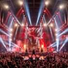 rock concert video footage