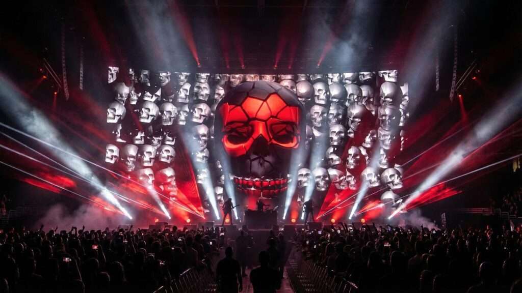 Skull-Dominion-Rock-Visuals-Motion-Background-3 Skull Dominion video art for rock and metal concert visuals