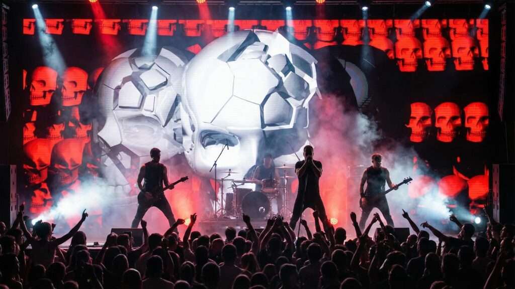 Skull-Dominion-Rock-Visuals-Motion-Background-6 Skull Dominion video art for rock and metal concert visuals