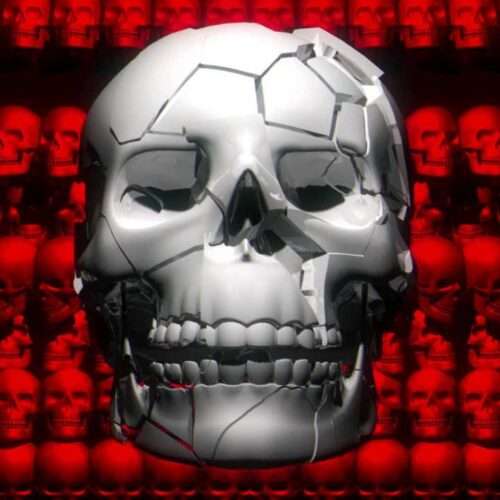 Video Art Skull Dominion for Rock and Concerts