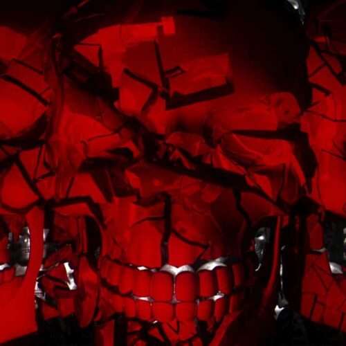 Video Art Skull Dominion for Rock and Concerts
