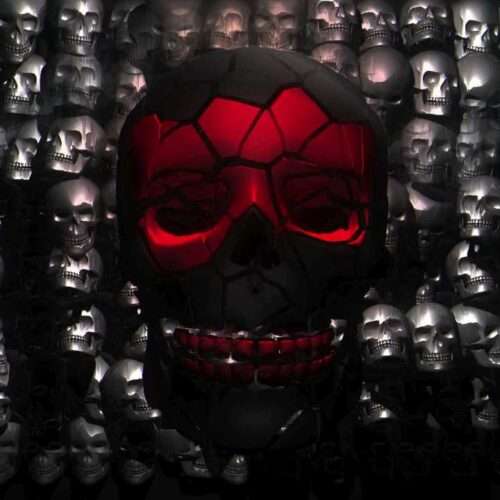 Video Art Skull Dominion for Rock and Concerts