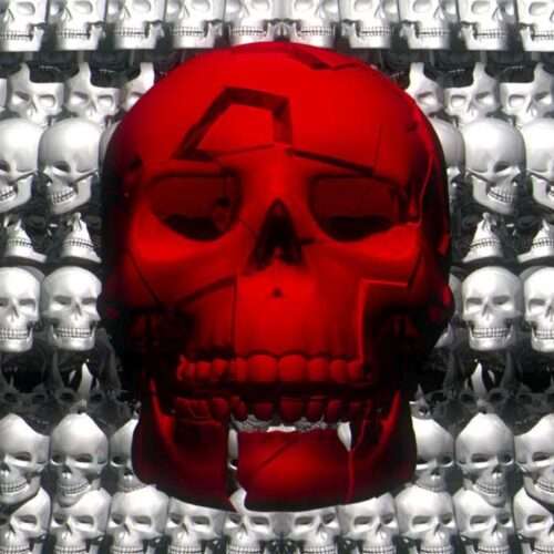 Video Art Skull Dominion for Rock and Concerts