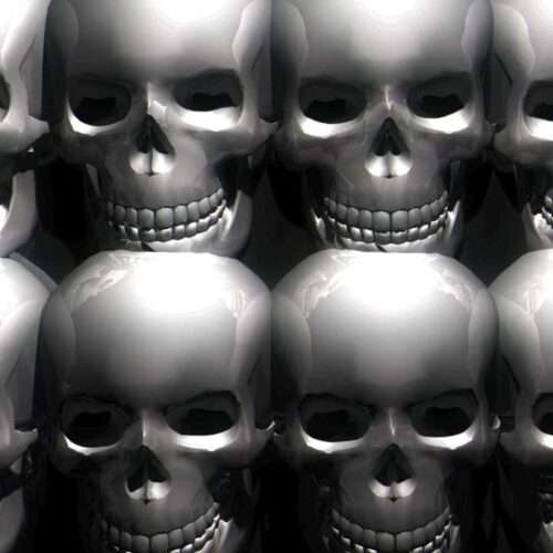 Video Art Skull Dominion for Rock and Concerts
