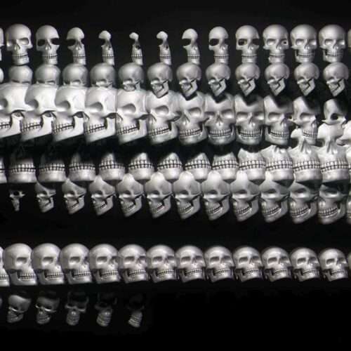 Video Art Skull Dominion for Rock and Concerts