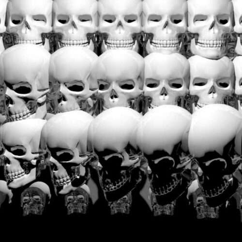 Video Art Skull Dominion for Rock and Concerts