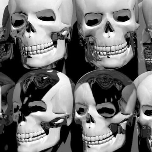 Video Art Skull Dominion for Rock and Concerts