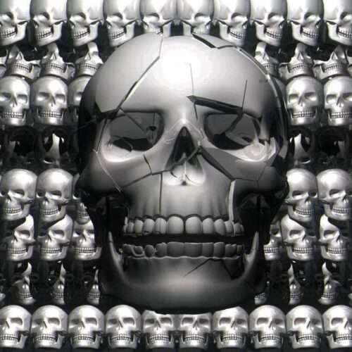Video Art Skull Dominion for Rock and Concerts