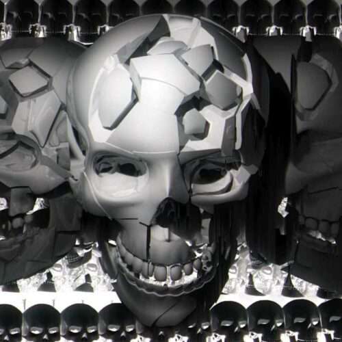 Video Art Skull Dominion for Rock and Concerts